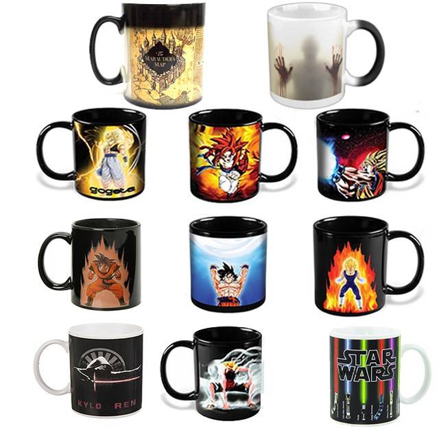 Heat Changing Mugs Creative Anime Superheroes Gifts Heat Changing Mugs Creative Anime Superheroes Gifts