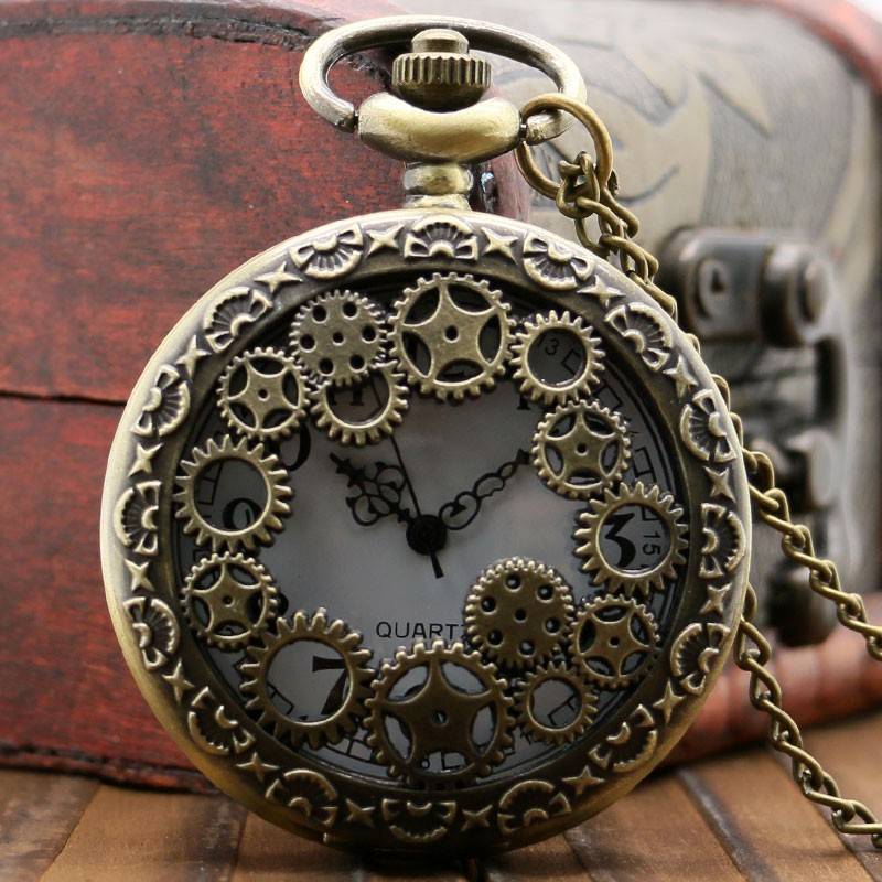 wearing a pocket watch
