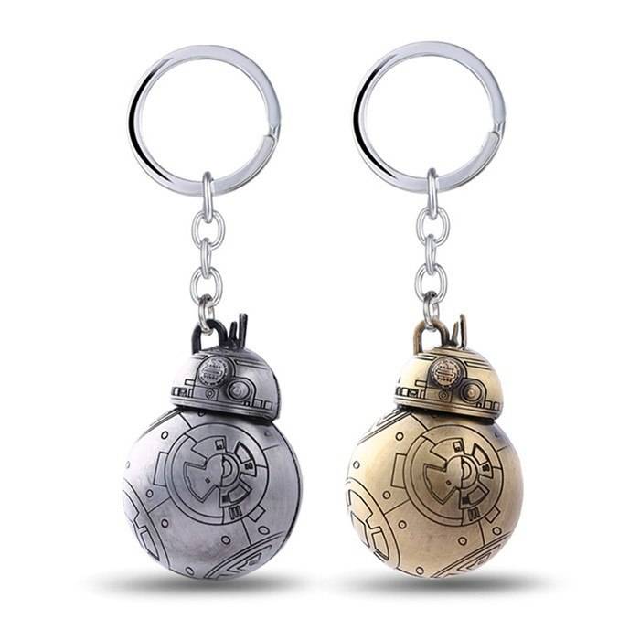 Star Wars Keychains Anime Key Chains Robot BB-8 Cosplay Keychain Star Wars Keychains Anime Key Chains Robot BB-8 Cosplay Keychain