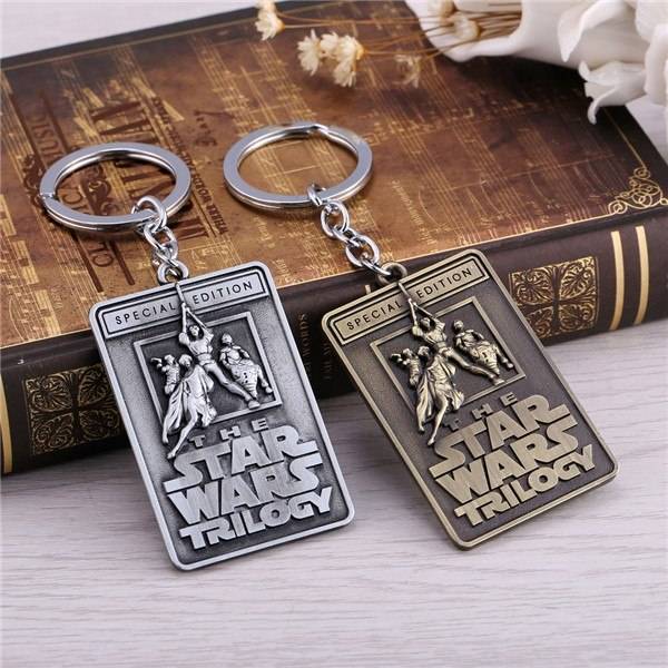 The Star Wars Trilogy Special Edition Alloy Key Chains Keychain Keyfob Keyring 