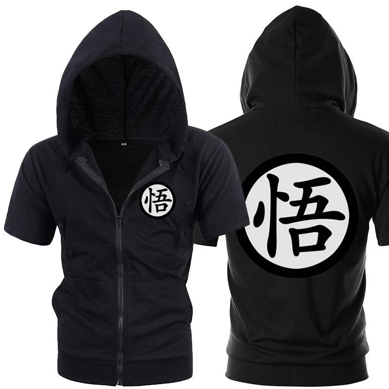 Anime Boy Outfits DBZ Jackets Short Sleeve Anime Boy Outfits DBZ Jackets Short Sleeve