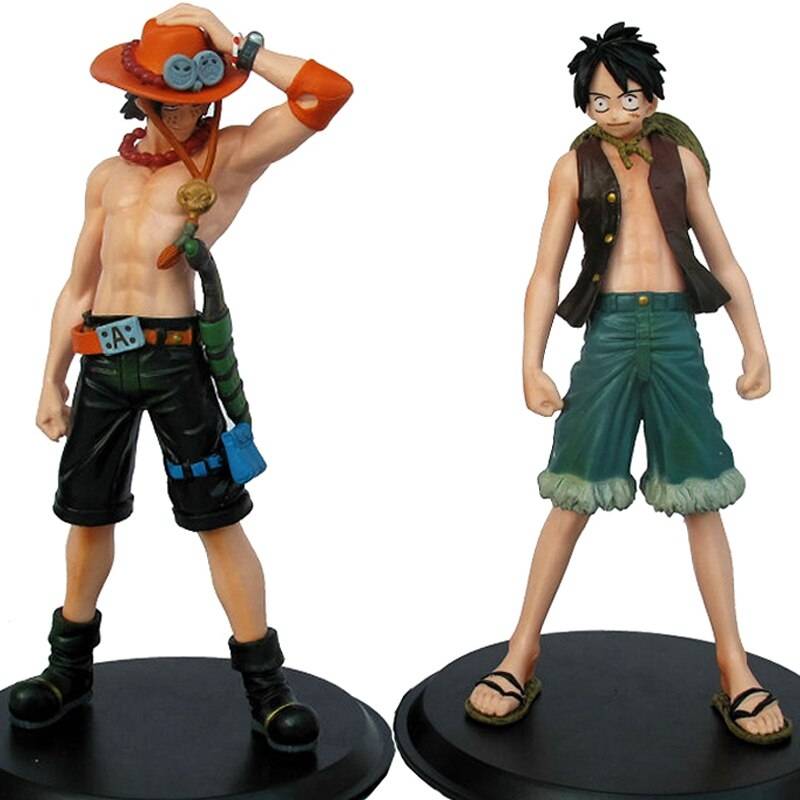 luffy and ace figure