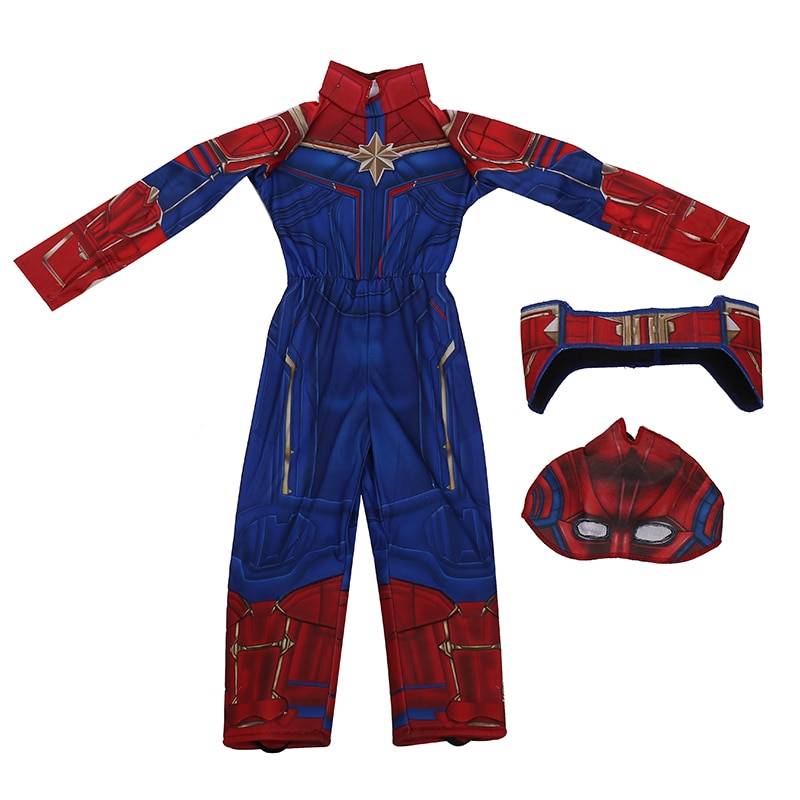 Costume World Captain Marvel Kids Cosplay Costume World Captain Marvel Kids Cosplay