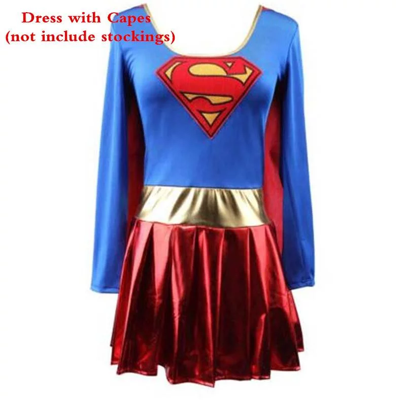 Superhero Costumes Superwoman Dress Girls Suit