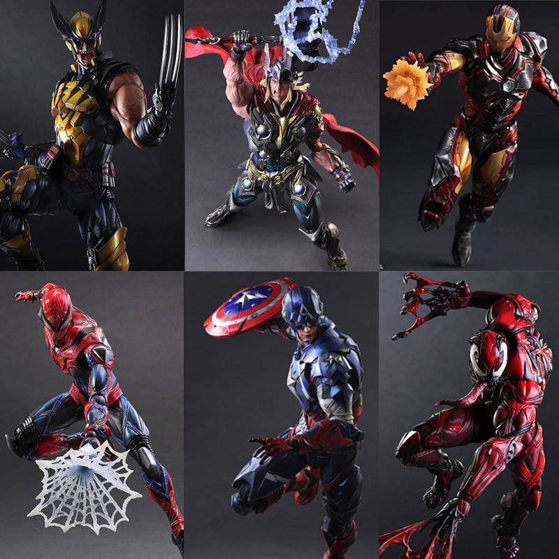 play arts kai avengers