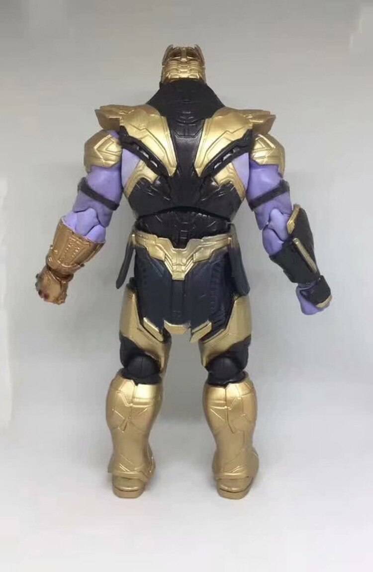 7inch 18cm 2019 Movie Marvel Avengers 4 Endgame SHF Thanos Action Figure Infinity Gauntlet Toys Doll for Gift 7inch 18cm 2019 Movie Marvel Avengers 4 Endgame SHF Thanos Action Figure Infinity Gauntlet Toys Doll for Gift