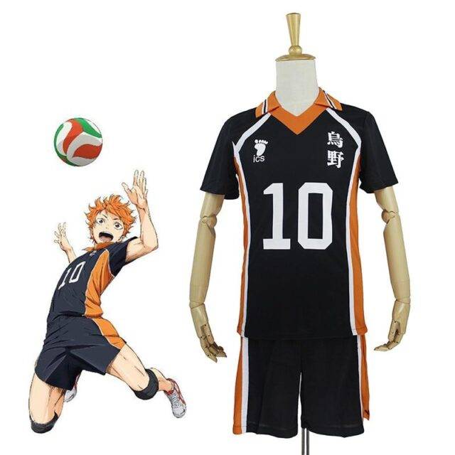 Haikyuu Anime Karasuno Jerseys Aoba High School Sportwear