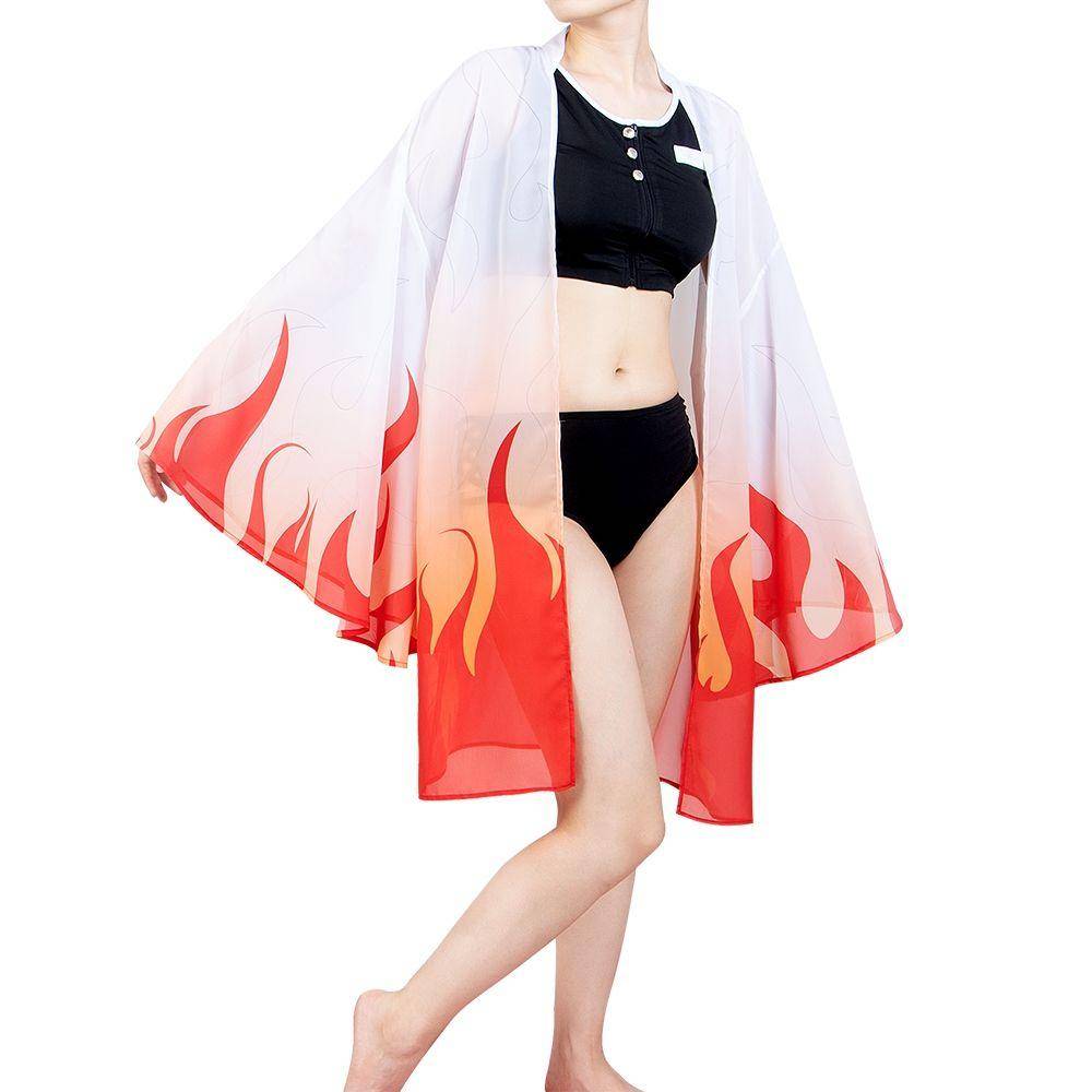 Women's Clothing Demon Slayer Kochou Shinobu Bikini Swimsuit