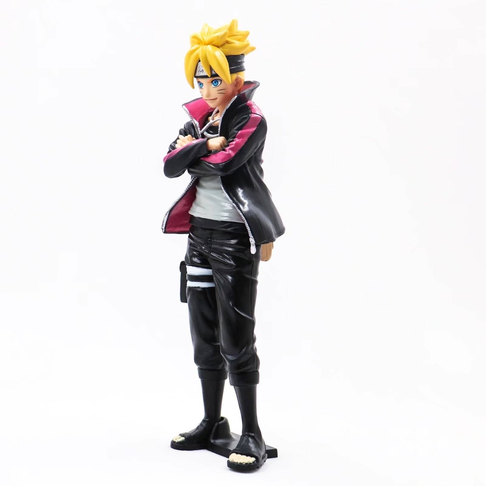 Anime Naruto Next Generations GK Uzumaki Boruto Action Figure Mdoel 24cm PVC Statue Doll Uzumaki Naruto Son Toys