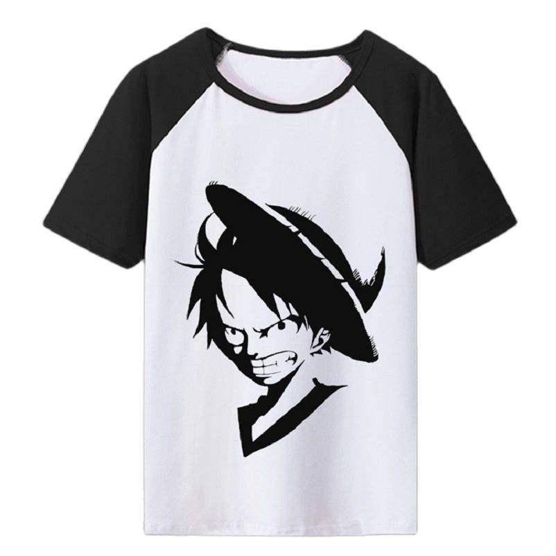Luffy Cotton T shirts Anime One Piece