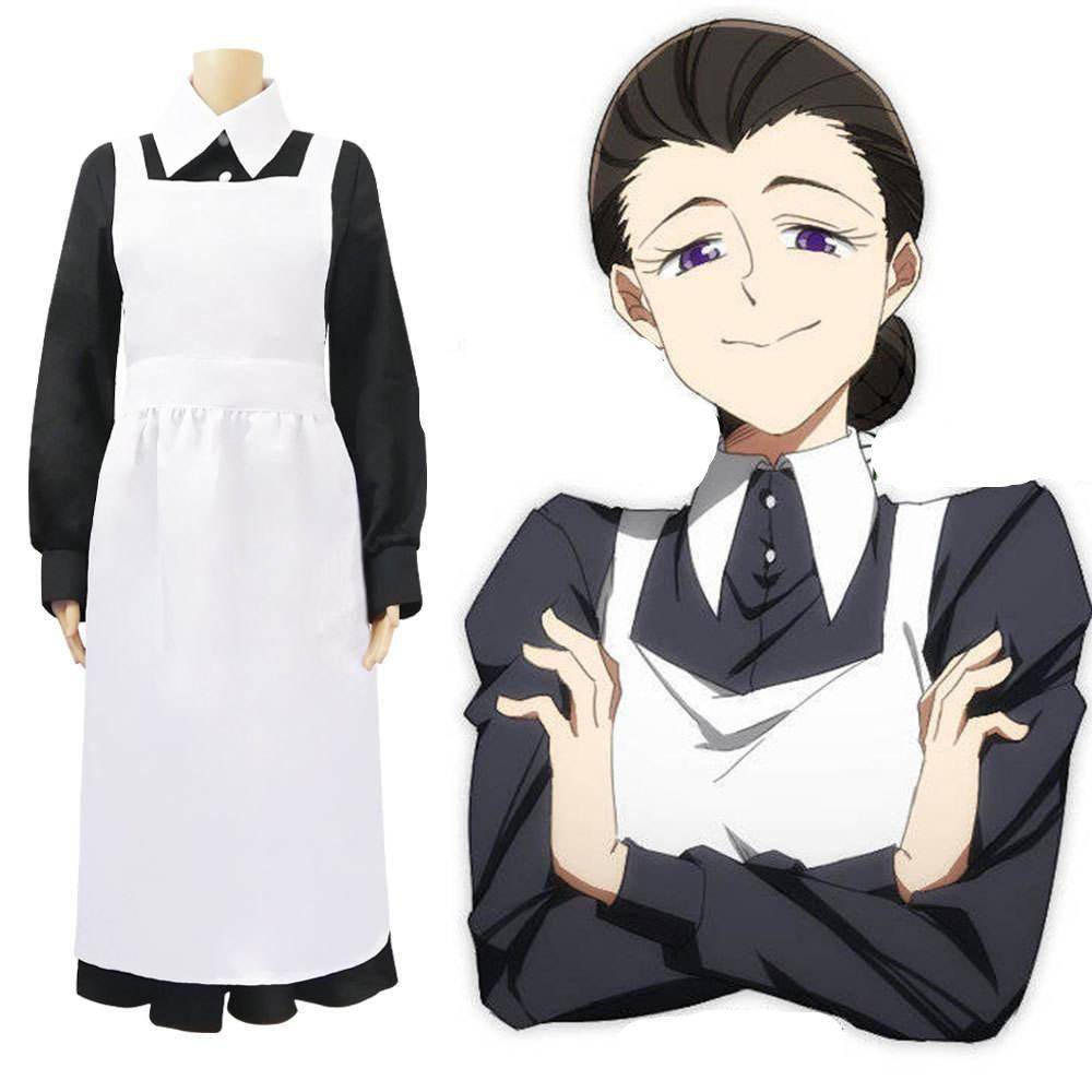 Anime Yakusoku no Neverland The Promised Neverland Cosplay Costume