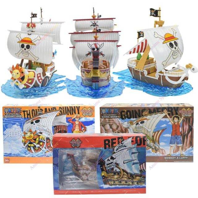 Pirate Ship Figure Anime One Piece Boat Toys