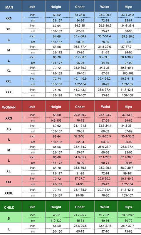 Costume Fan Merch Measurement Costume Fan Merch Measurement