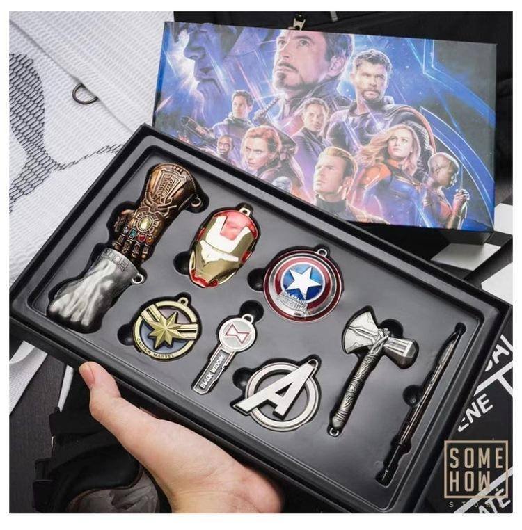 Car Key Pendant Ornament Marvel Keychains Car Key Pendant Ornament Marvel Keychains