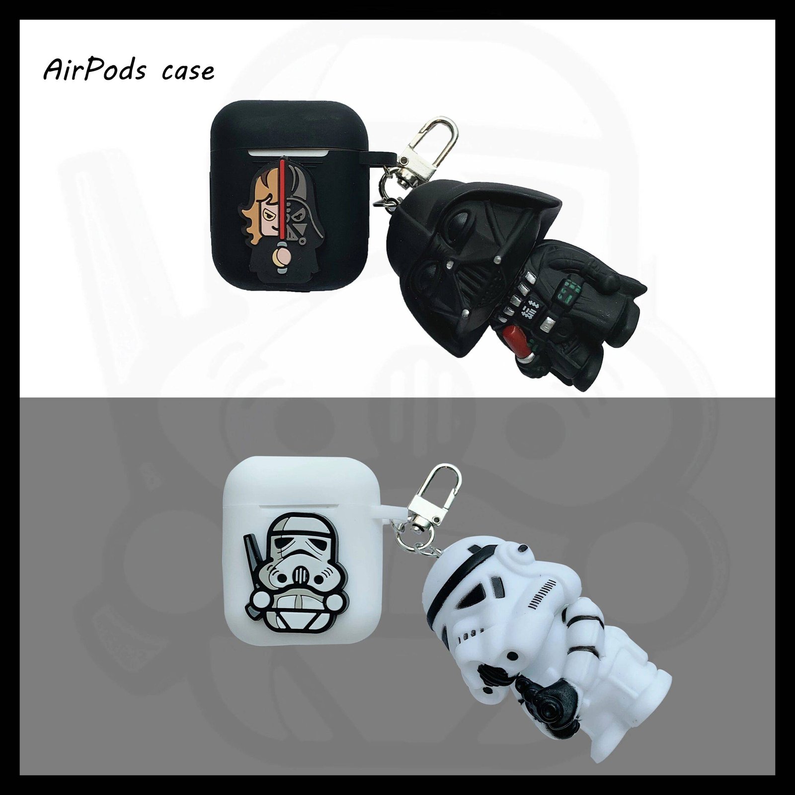Case For Airpods Star Wars Cute Cartoon Cover