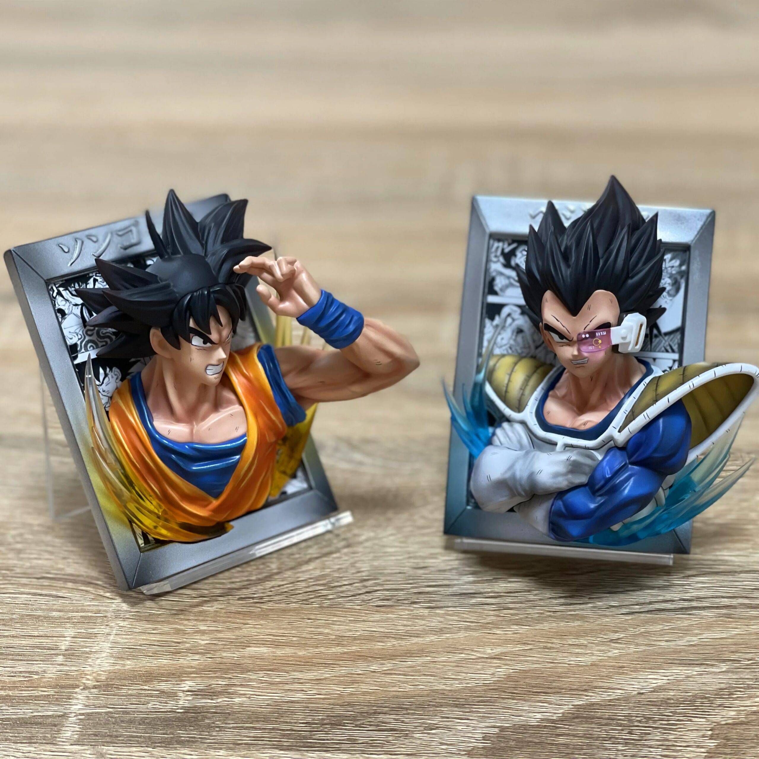 Goku and Vegeta Anime Fridge Magnets Goku and Vegeta Anime Fridge Magnets