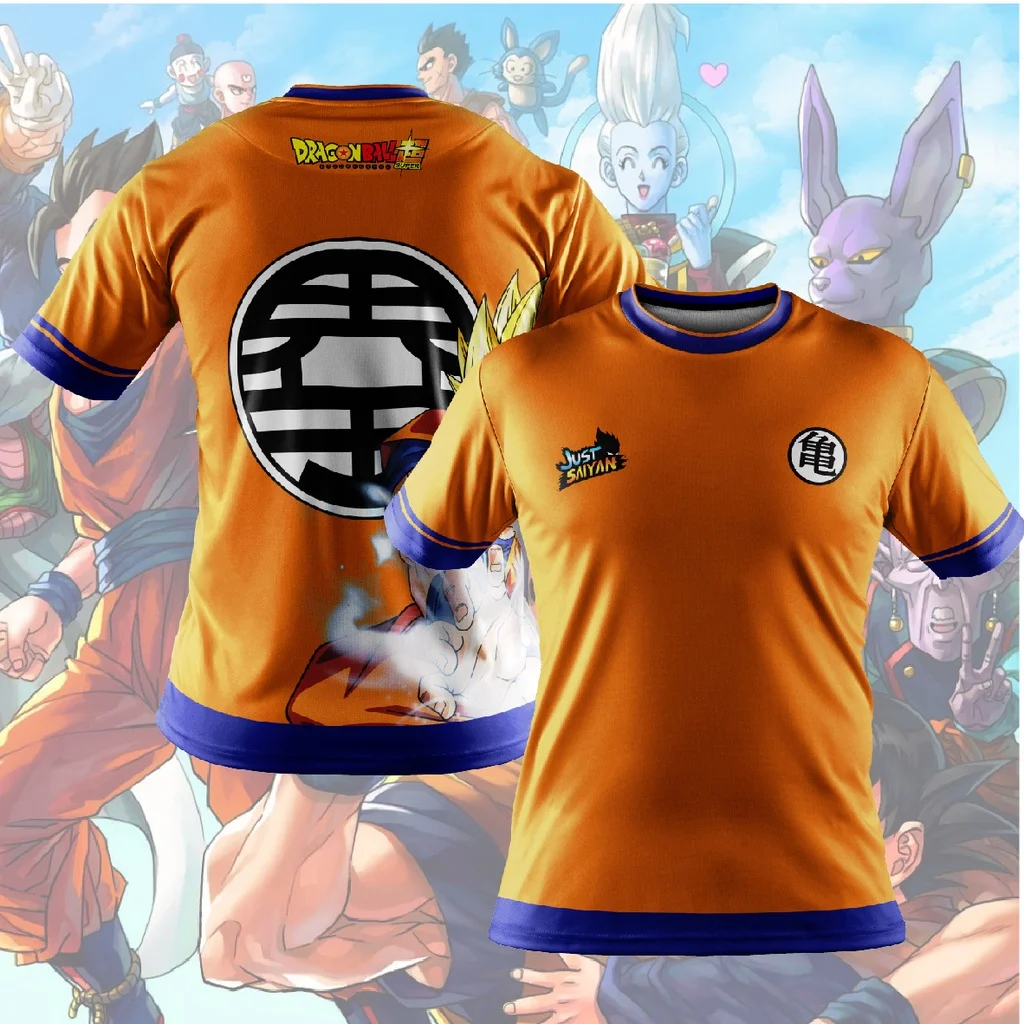 Dragon Ball Z T Shirts Short Sleeve Goku