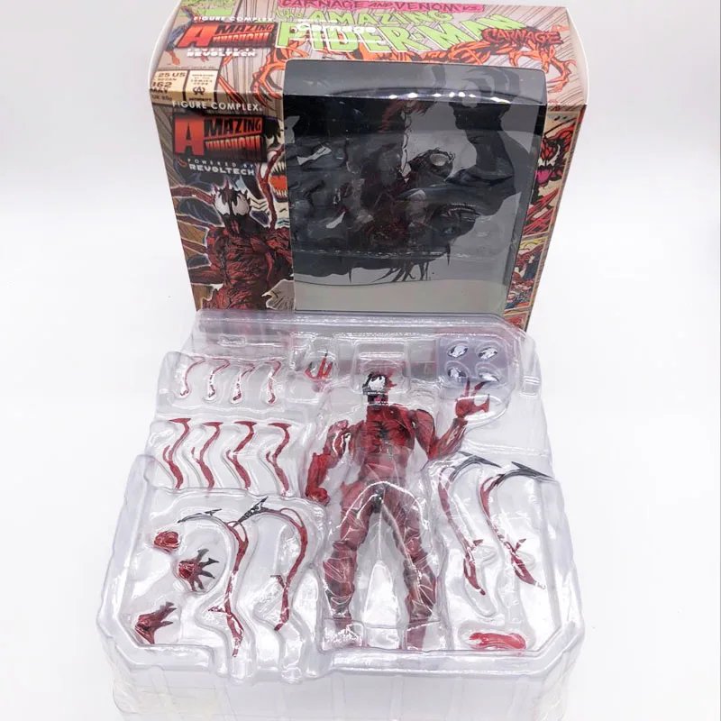 Marvel Red Venom Carnage in The Amazing Spiderman