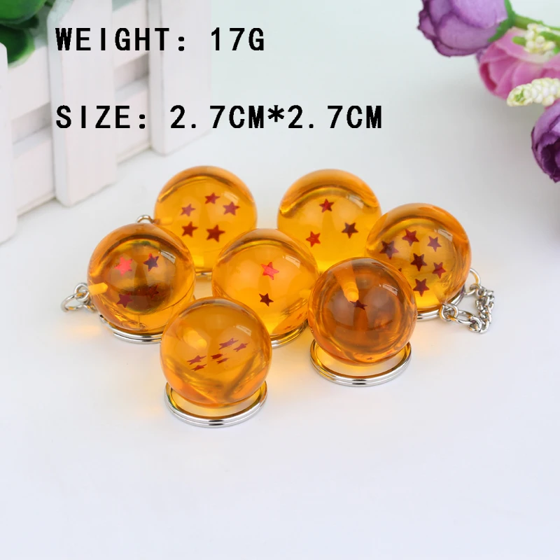 Orange Balls Keyring
