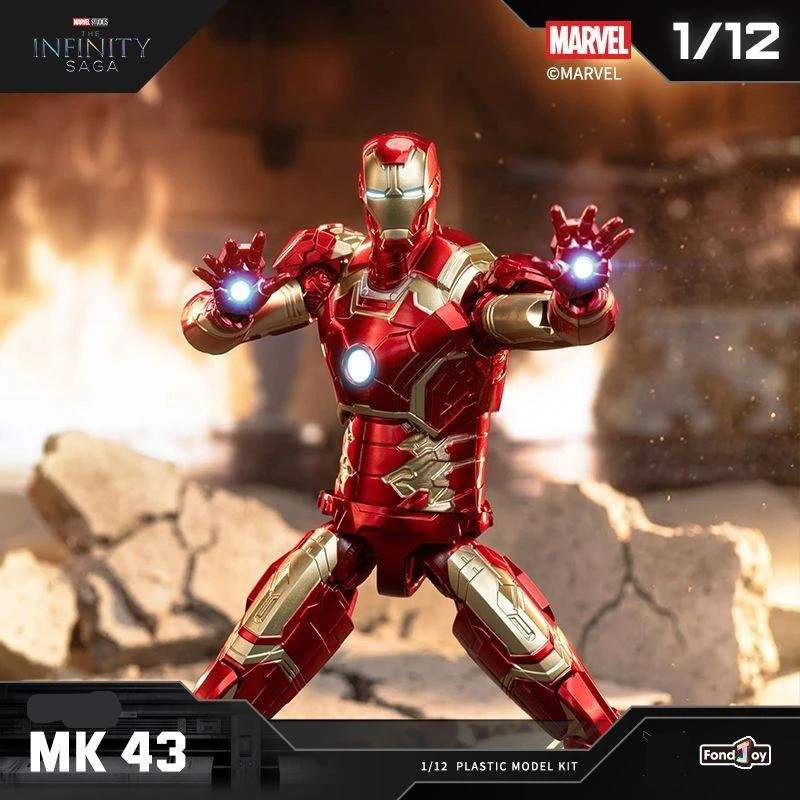 Marvel Ironman Action Figures LED Light Marvel Ironman Action Figures LED Light